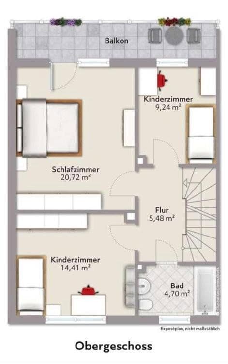 Prenájom domu 190 m², pozemek 330 m², Kaufbeuren, Bavorsko Prenájom domu 190 m², pozemek 330 m², Kaufbeuren, Bavorsko