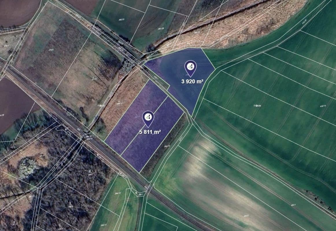 Predaj pozemku 6.443 m², Kostelec nad Labem, Středočeský kraj Predaj pozemku 6.443 m², Kostelec nad Labem, Středočeský kraj