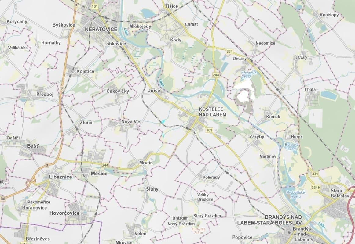 Predaj pozemku 6.443 m², Kostelec nad Labem, Středočeský kraj Predaj pozemku 6.443 m², Kostelec nad Labem, Středočeský kraj