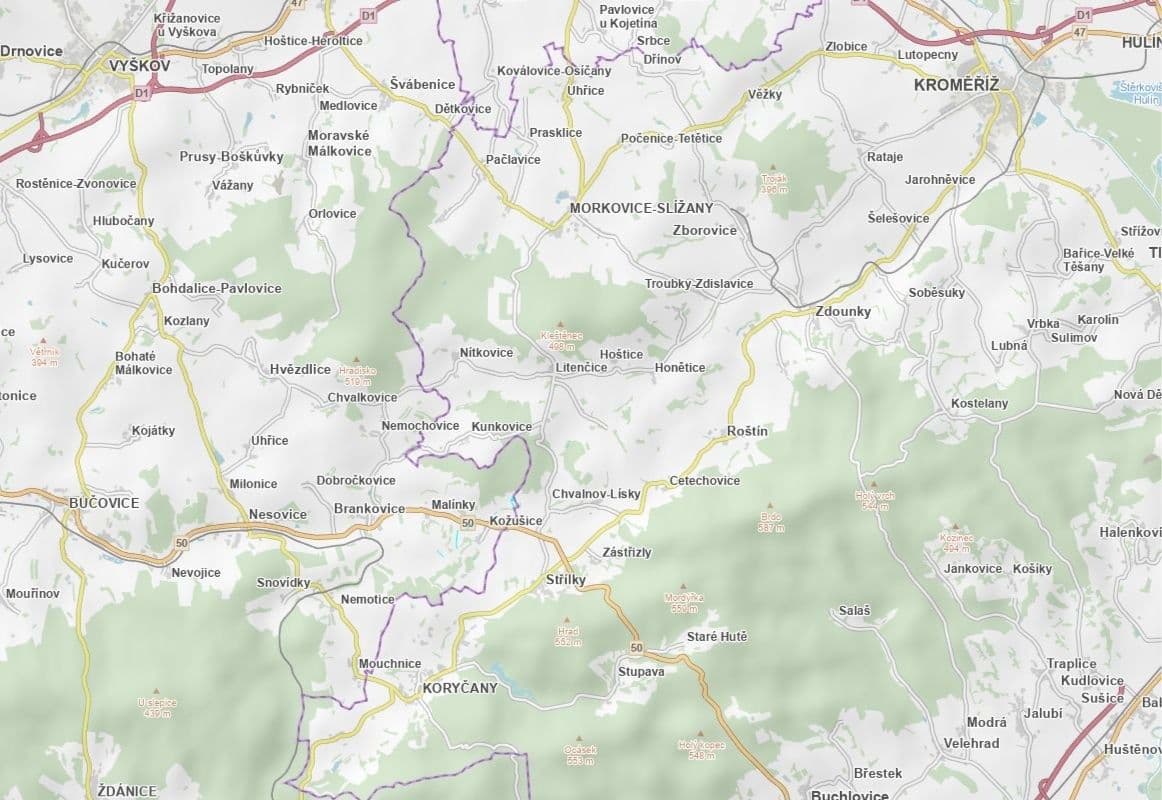 Predaj pozemku 9.947 m², Kožušice, Jihomoravský kraj Predaj pozemku 9.947 m², Kožušice, Jihomoravský kraj