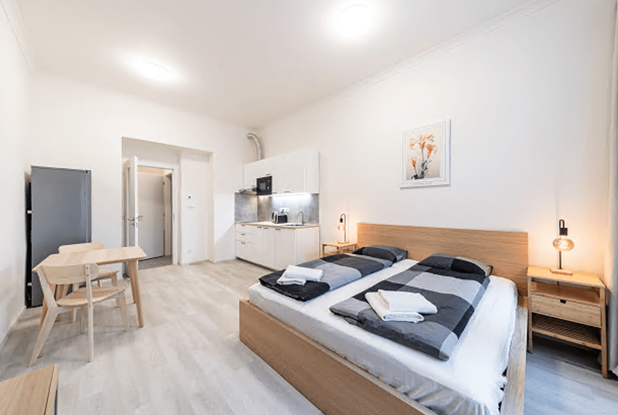 Prenájom bytu 1-izbový 40 m², Bořivojova, Praha, Praha Prenájom bytu 1-izbový 40 m², Bořivojova, Praha, Praha