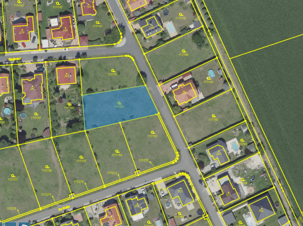 Predaj pozemku 1.052 m², Křenice, Středočeský kraj Predaj pozemku 1.052 m², Křenice, Středočeský kraj