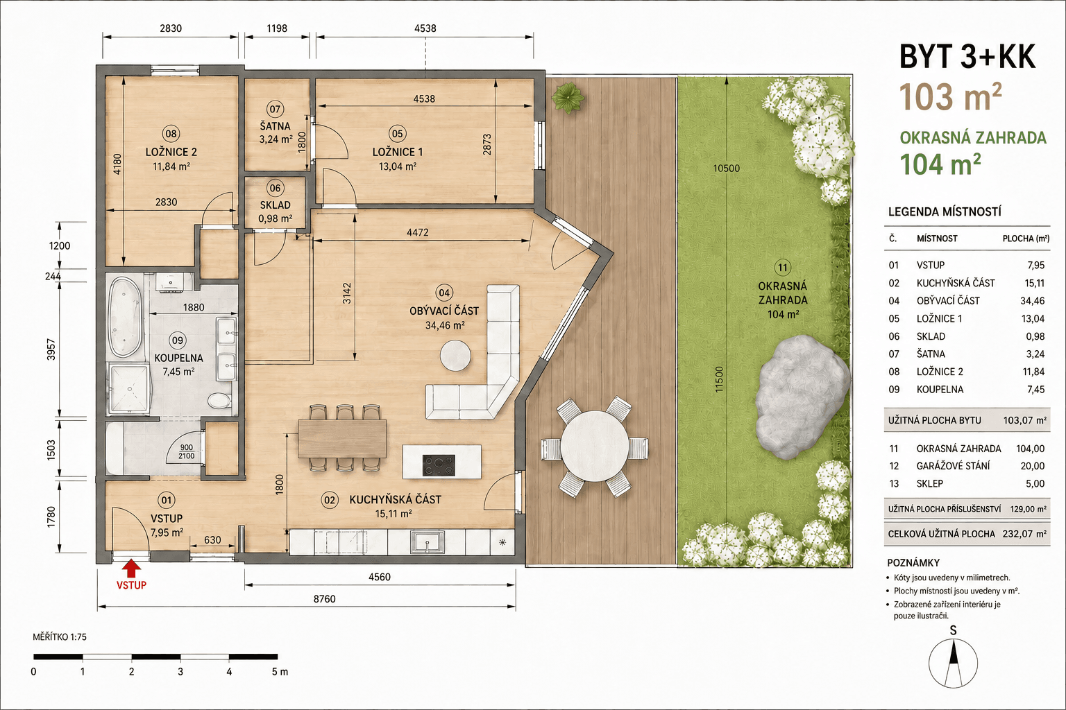 Predaj bytu 3-izbový 232 m², Na Pomezí, Praha, Praha Predaj bytu 3-izbový 232 m², Na Pomezí, Praha, Praha