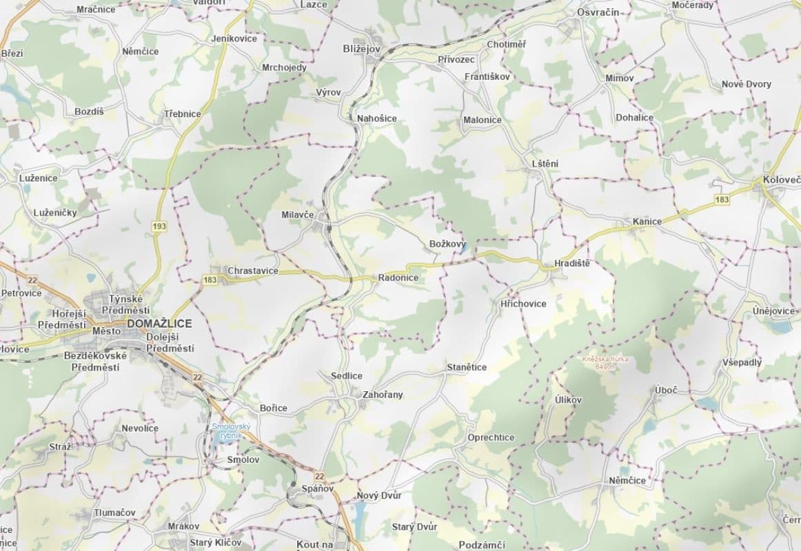 Predaj pozemku 8.915 m², Blížejov, Plzeňský kraj Predaj pozemku 8.915 m², Blížejov, Plzeňský kraj