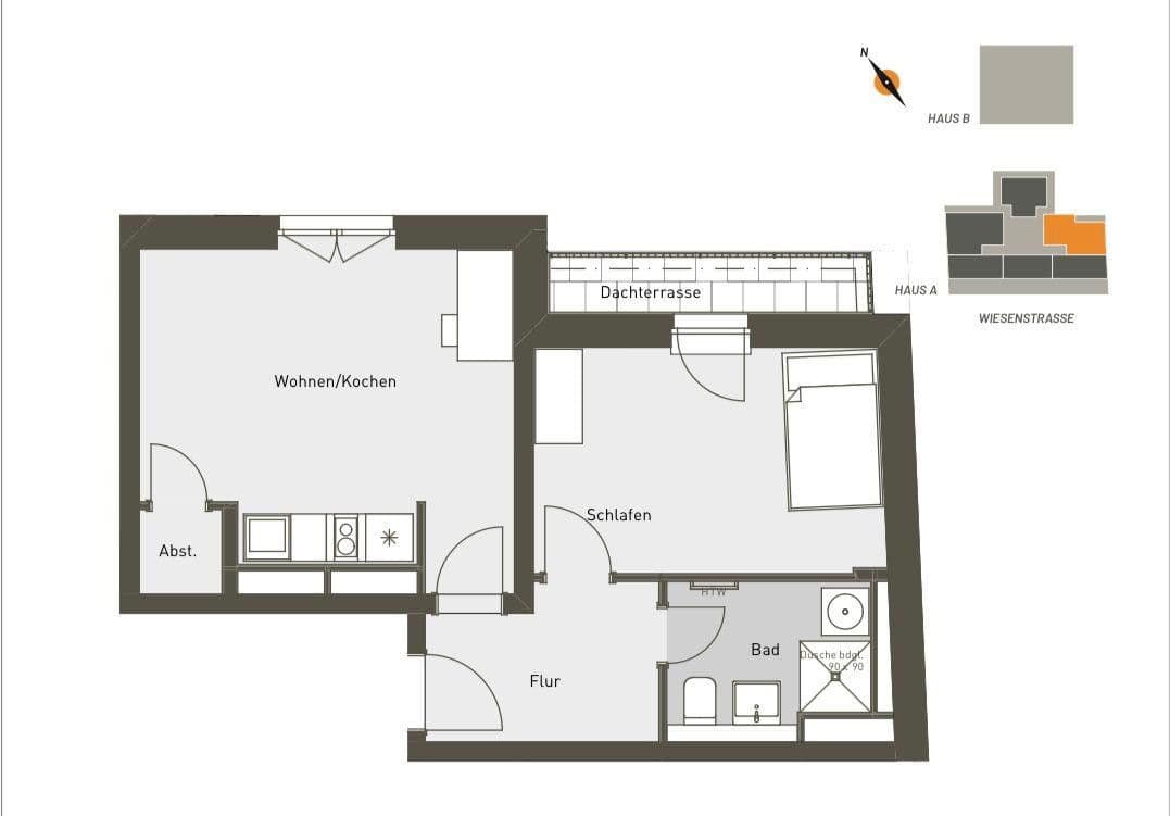 Prenájom bytu 2-izbový 45 m², Berlin, Berlín Prenájom bytu 2-izbový 45 m², Berlin, Berlín