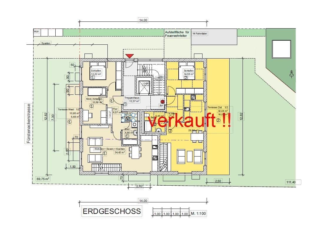 Predaj bytu 4-izbový 118 m², München, Bavorsko Predaj bytu 4-izbový 118 m², München, Bavorsko