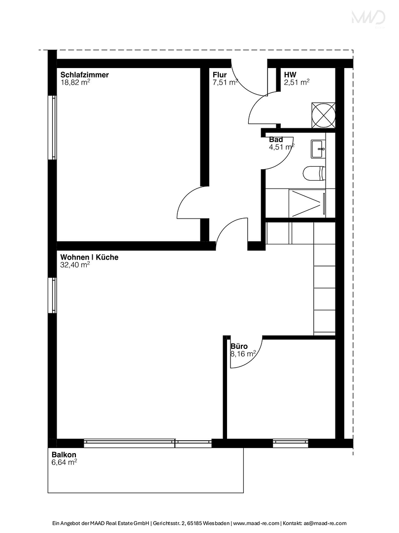 Predaj bytu 3-izbový 78 m², Wiesbaden, Hesensko Predaj bytu 3-izbový 78 m², Wiesbaden, Hesensko