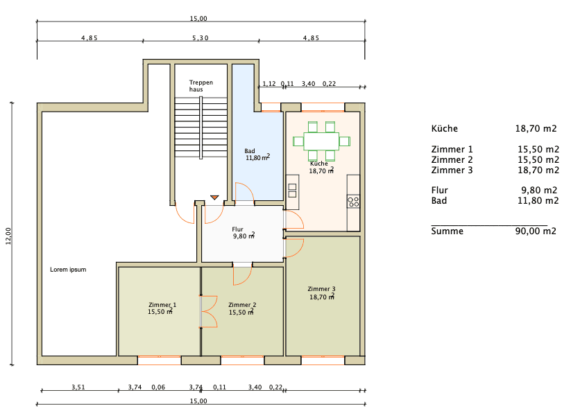 Predaj bytu 3-izbový 90 m², Hamburg, Hamburg Predaj bytu 3-izbový 90 m², Hamburg, Hamburg