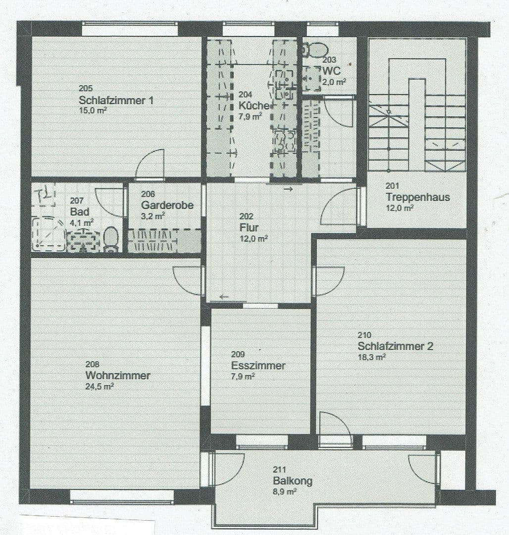Predaj bytu 3-izbový 99 m², Hamburg, Hamburg Predaj bytu 3-izbový 99 m², Hamburg, Hamburg