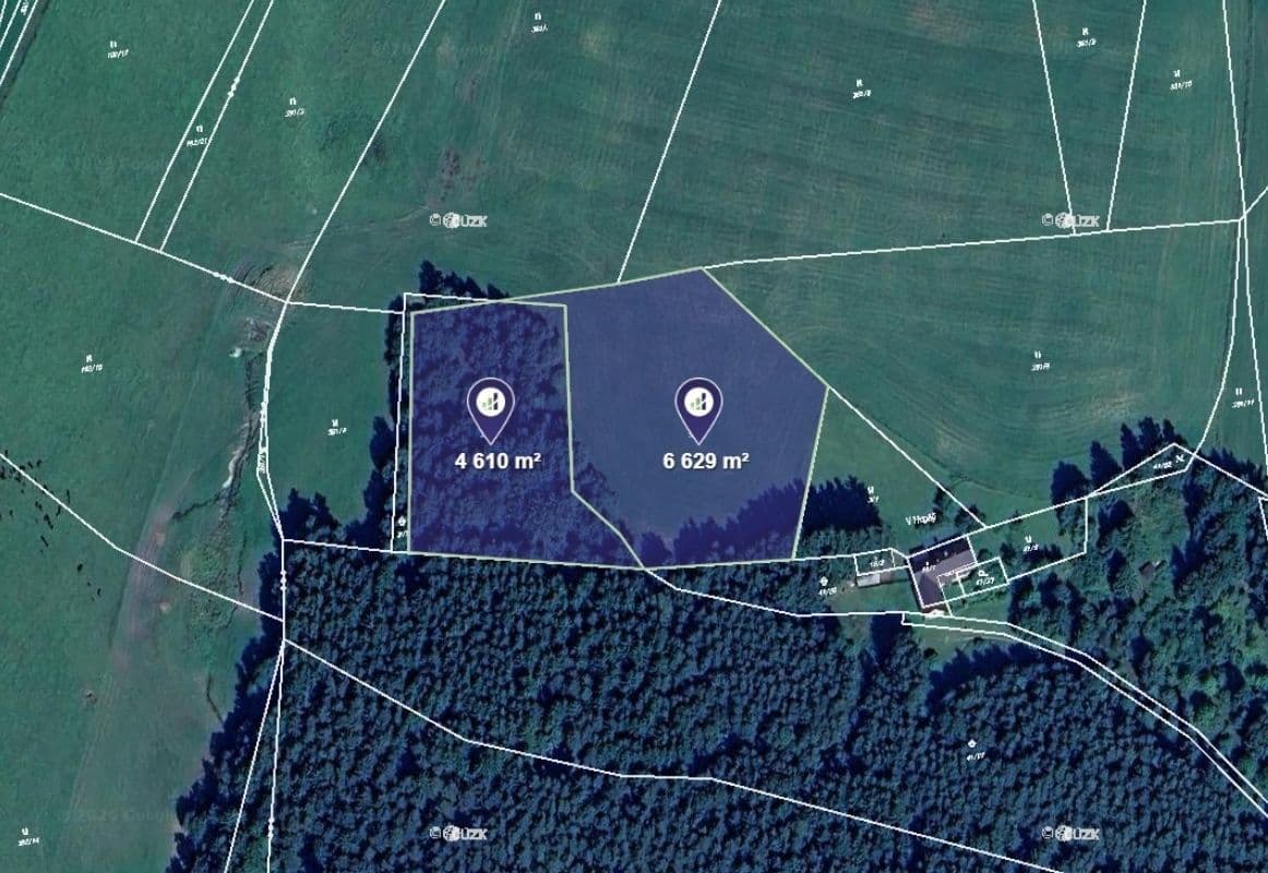 Predaj pozemku 2.248 m², Zdíkov, Jihočeský kraj Predaj pozemku 2.248 m², Zdíkov, Jihočeský kraj
