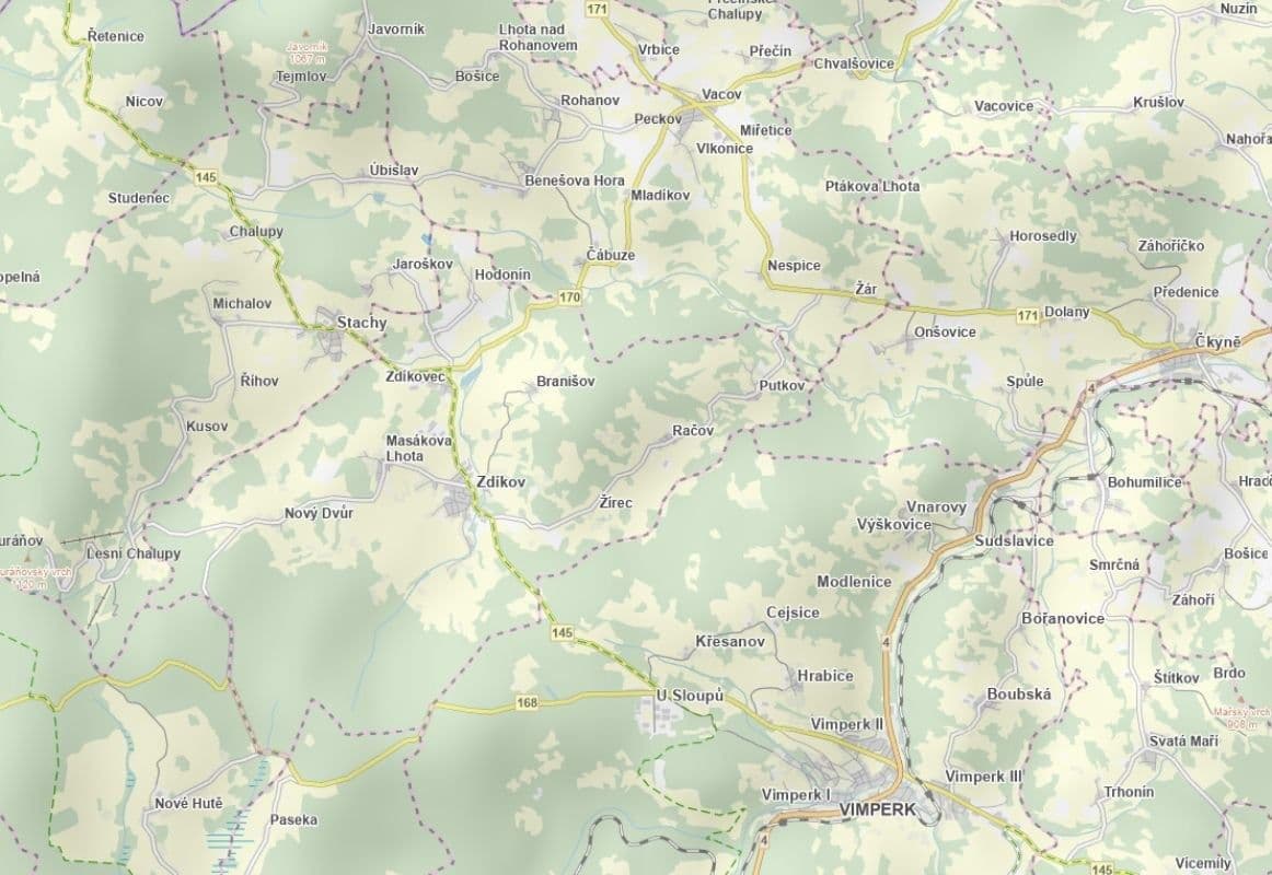 Predaj pozemku 2.283 m², Stachy, Jihočeský kraj Predaj pozemku 2.283 m², Stachy, Jihočeský kraj