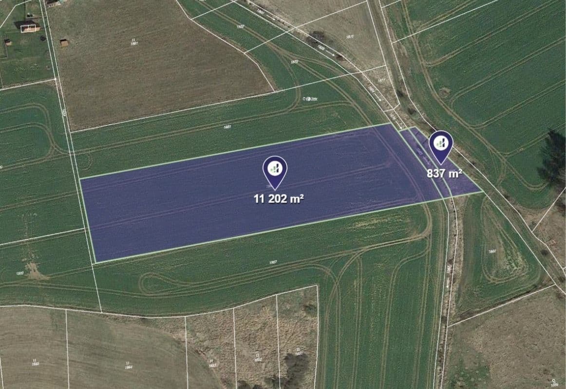 Predaj pozemku 12.039 m², Postupice, Středočeský kraj Predaj pozemku 12.039 m², Postupice, Středočeský kraj