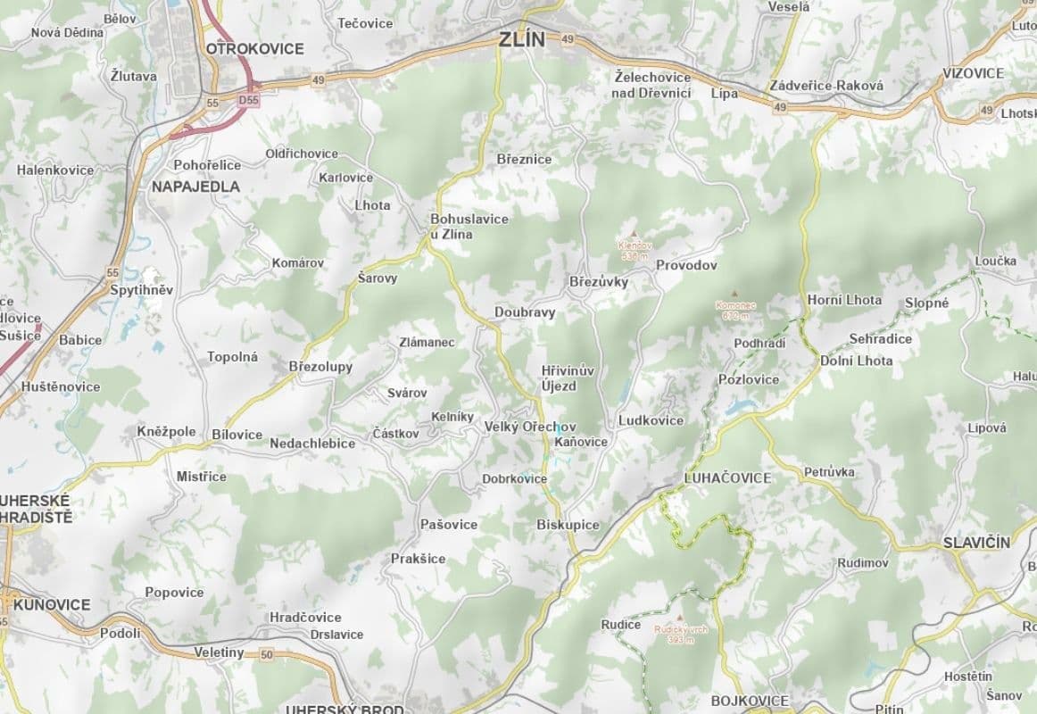 Predaj pozemku 5.618 m², Kaňovice, Zlínský kraj Predaj pozemku 5.618 m², Kaňovice, Zlínský kraj