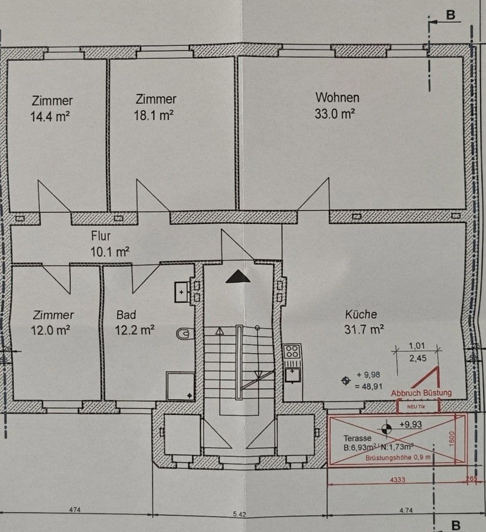 Predaj bytu 5-izbový 132 m², Rather Kreuzweg 63a, Düsseldorf, Severné Porýnie - Westfálsko Predaj bytu 5-izbový 132 m², Rather Kreuzweg 63a, Düsseldorf, Severné Porýnie - Westfálsko