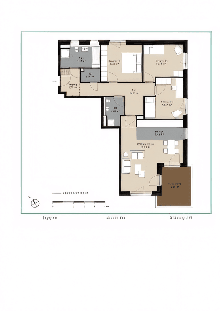 Prenájom bytu 4-izbový 115 m², Lohkampstraße 98, Hamburg, Hamburg Prenájom bytu 4-izbový 115 m², Lohkampstraße 98, Hamburg, Hamburg