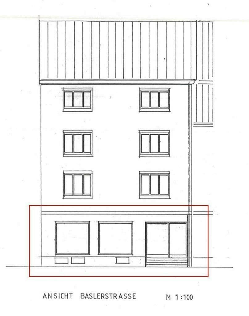 Predaj nebytového priestoru 114 m², Baslerstrasse 55, Lörrach, Bádensko-Wurttembersko Predaj nebytového priestoru 114 m², Baslerstrasse 55, Lörrach, Bádensko-Wurttembersko