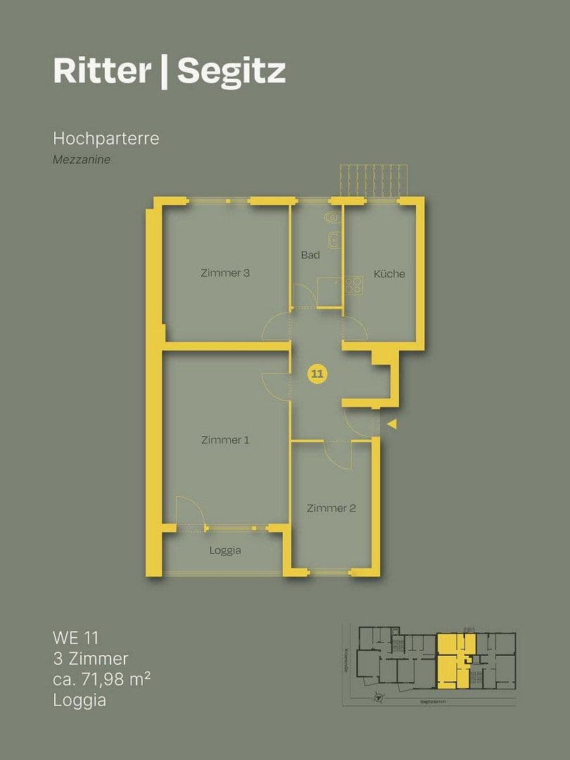 Predaj bytu 3-izbový 72 m², Segitzdamm 14, Berlin, Berlín Predaj bytu 3-izbový 72 m², Segitzdamm 14, Berlin, Berlín