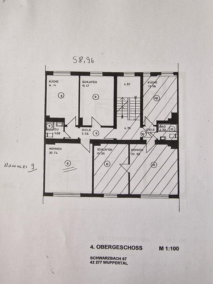 Prenájom bytu 2-izbový 58 m², Schwarzbach 67, Wuppertal, Severné Porýnie - Westfálsko Prenájom bytu 2-izbový 58 m², Schwarzbach 67, Wuppertal, Severné Porýnie - Westfálsko