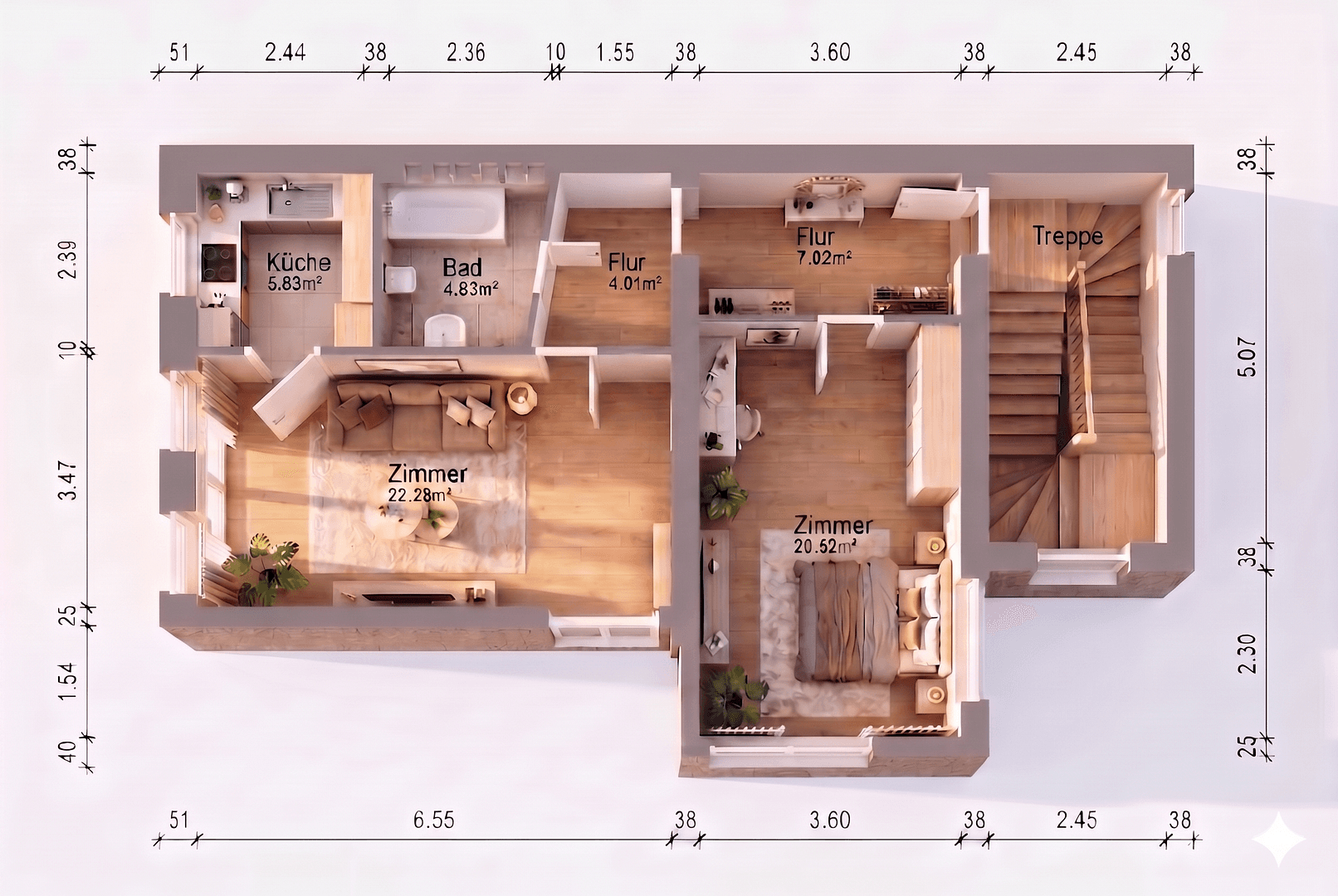 Predaj bytu 2-izbový 64 m², Ebertystraße 43, Berlin, Berlín Predaj bytu 2-izbový 64 m², Ebertystraße 43, Berlin, Berlín