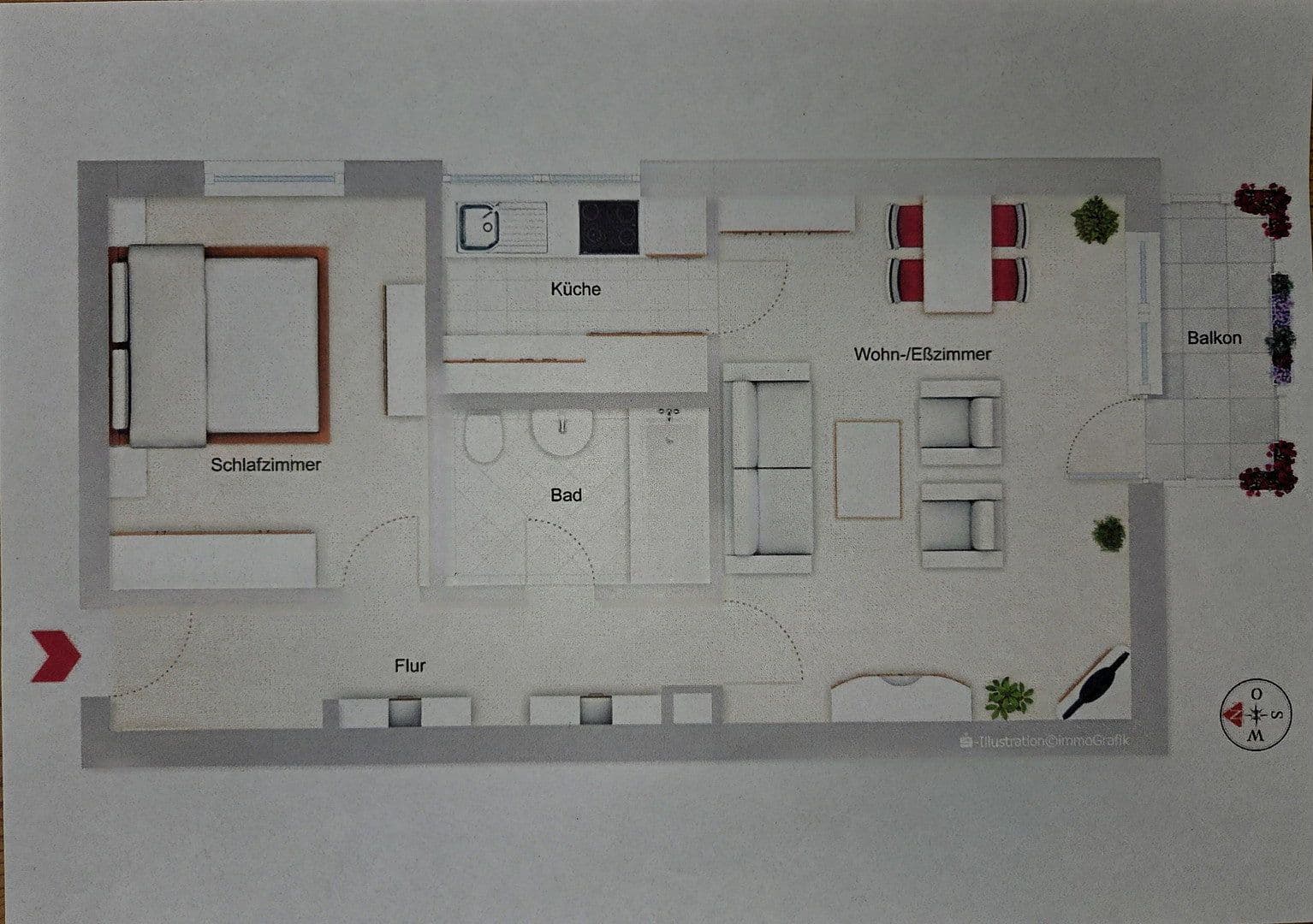 Predaj bytu 2-izbový 56 m², Schillerstraße 15, Dillingen an der Donau, Bavorsko Predaj bytu 2-izbový 56 m², Schillerstraße 15, Dillingen an der Donau, Bavorsko