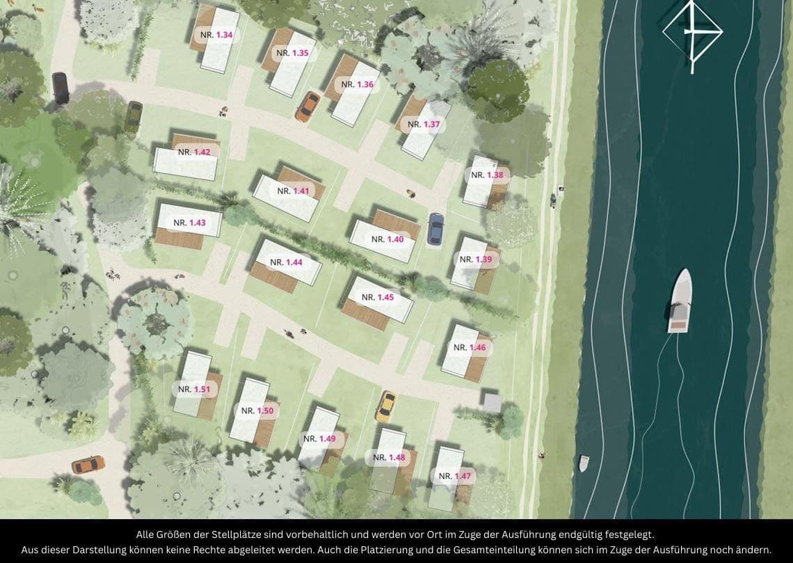Predaj rekreačného objektu 40 m², pozemek 340 m², Am Prüßsee 34, Güster, Šlezvicko-Holštajnsko Predaj rekreačného objektu 40 m², pozemek 340 m², Am Prüßsee 34, Güster, Šlezvicko-Holštajnsko