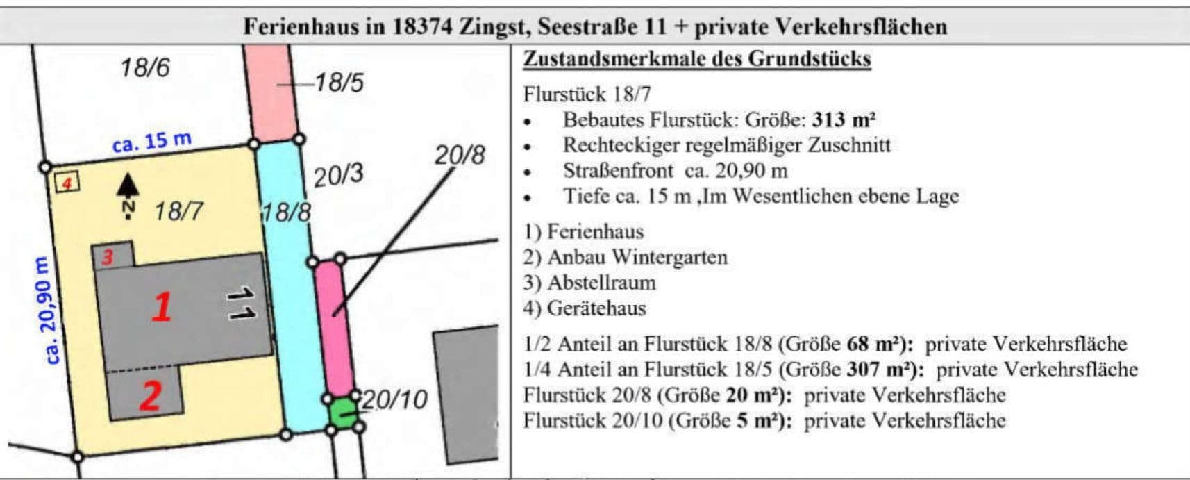 Predaj domu 109 m², pozemek 313 m², Seestraße 11, Zingst, Meklenbursko-Predpomoransko Predaj domu 109 m², pozemek 313 m², Seestraße 11, Zingst, Meklenbursko-Predpomoransko