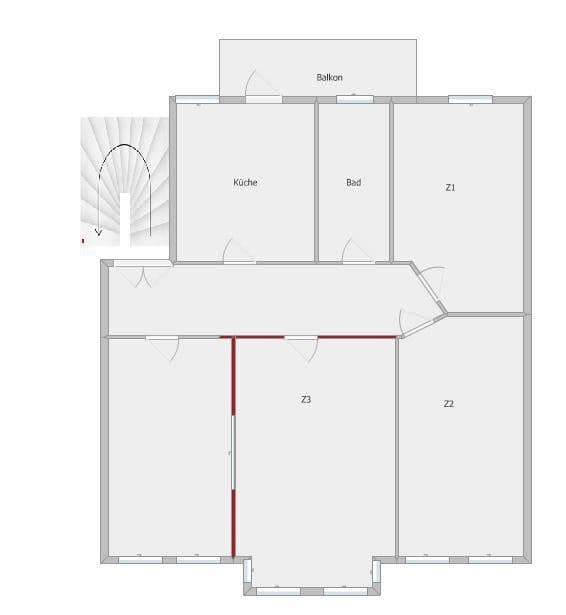 Prenájom bytu 4-izbový 140 m², Saarbrücken, Sársko Prenájom bytu 4-izbový 140 m², Saarbrücken, Sársko