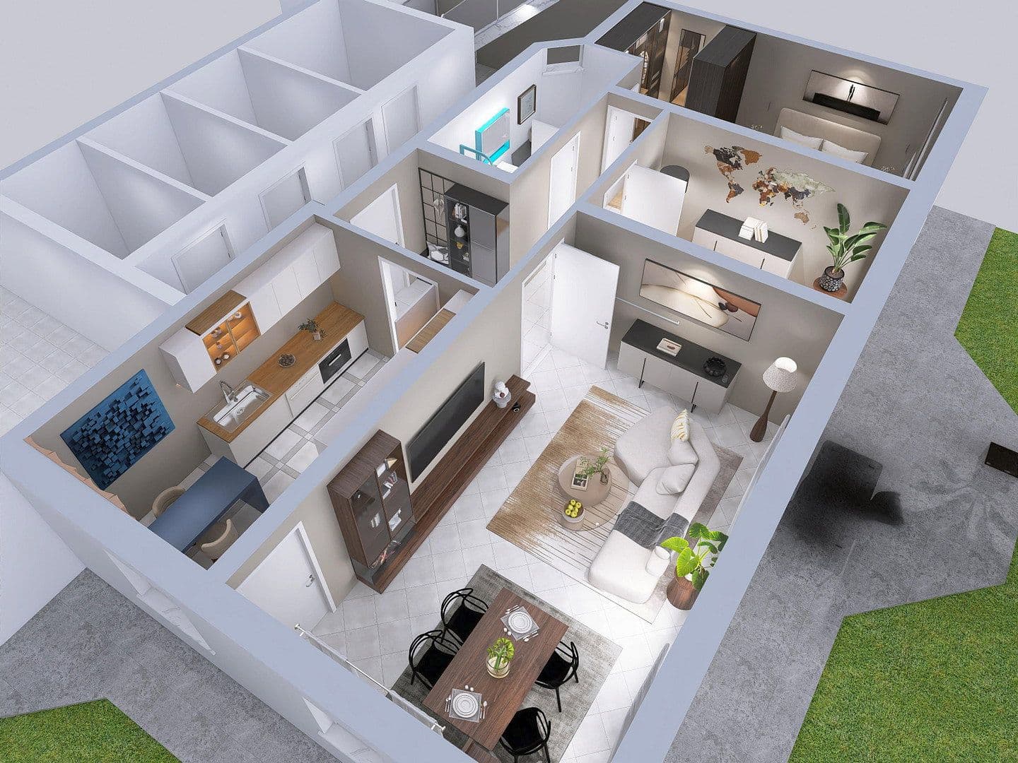 Prenájom bytu 3-izbový 85 m², Auf der Wacht 4, Donaueschingen, Bádensko-Wurttembersko Prenájom bytu 3-izbový 85 m², Auf der Wacht 4, Donaueschingen, Bádensko-Wurttembersko