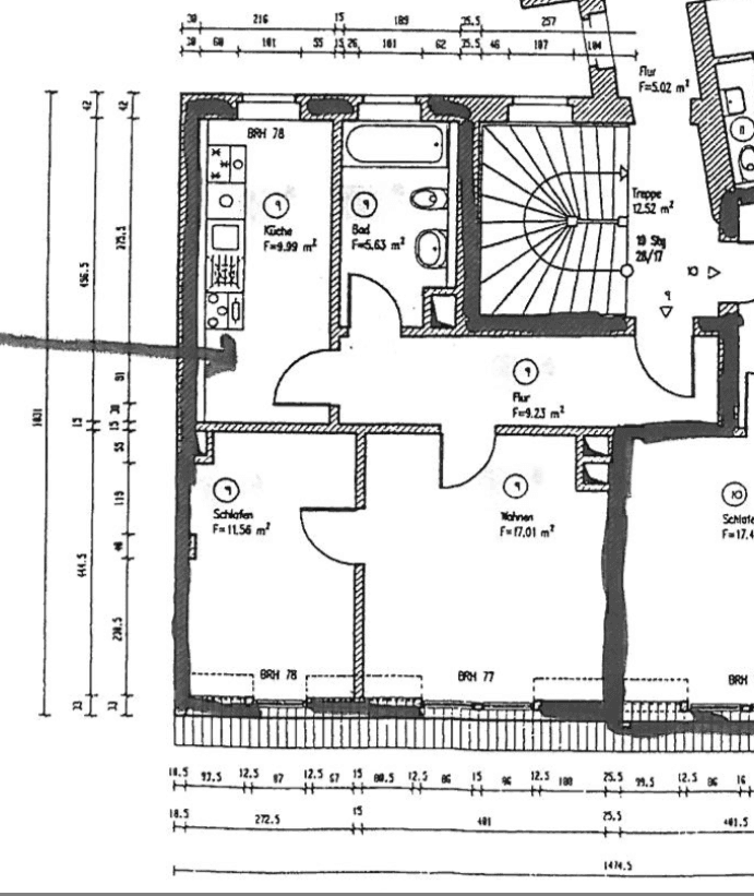 Prenájom bytu 2-izbový 54 m², Leipzig, Sasko Prenájom bytu 2-izbový 54 m², Leipzig, Sasko