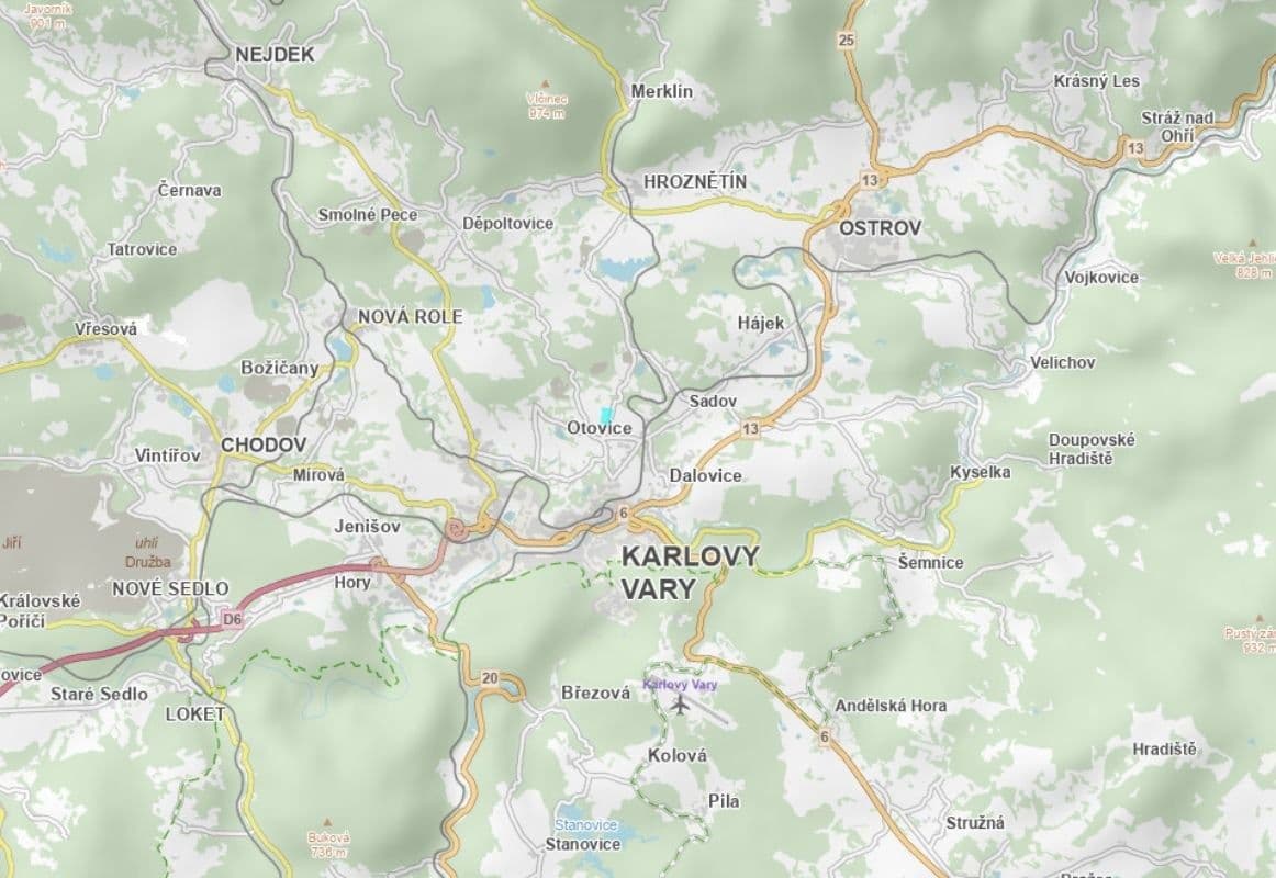 Predaj pozemku 74.010 m², Otovice, Karlovarský kraj Predaj pozemku 74.010 m², Otovice, Karlovarský kraj