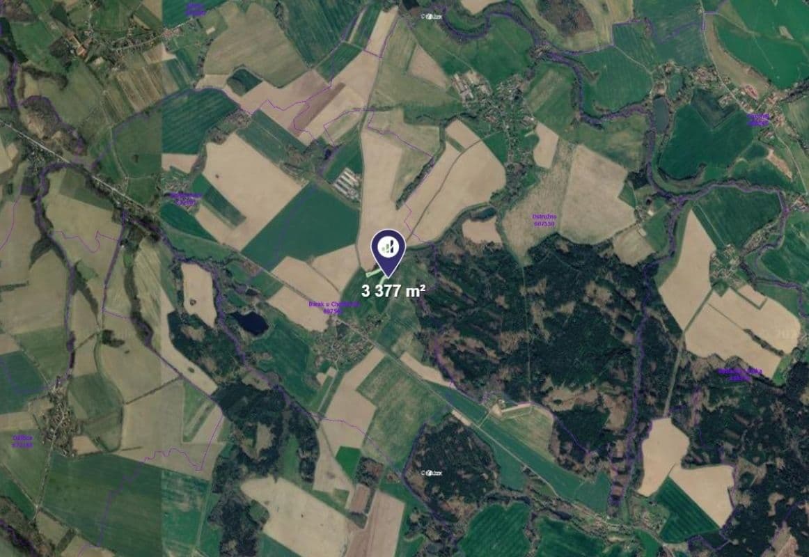 Predaj pozemku 3.377 m², Borek, Kraj Vysočina Predaj pozemku 3.377 m², Borek, Kraj Vysočina