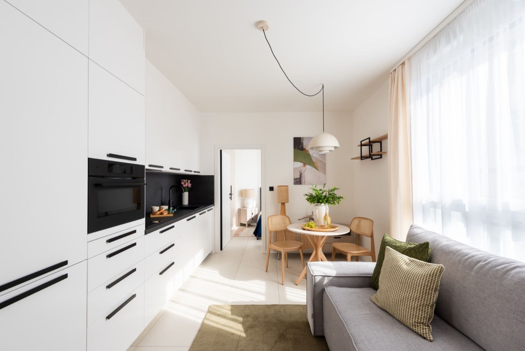 Prenájom bytu 2-izbový 39 m², Krymská, Praha, Praha Prenájom bytu 2-izbový 39 m², Krymská, Praha, Praha