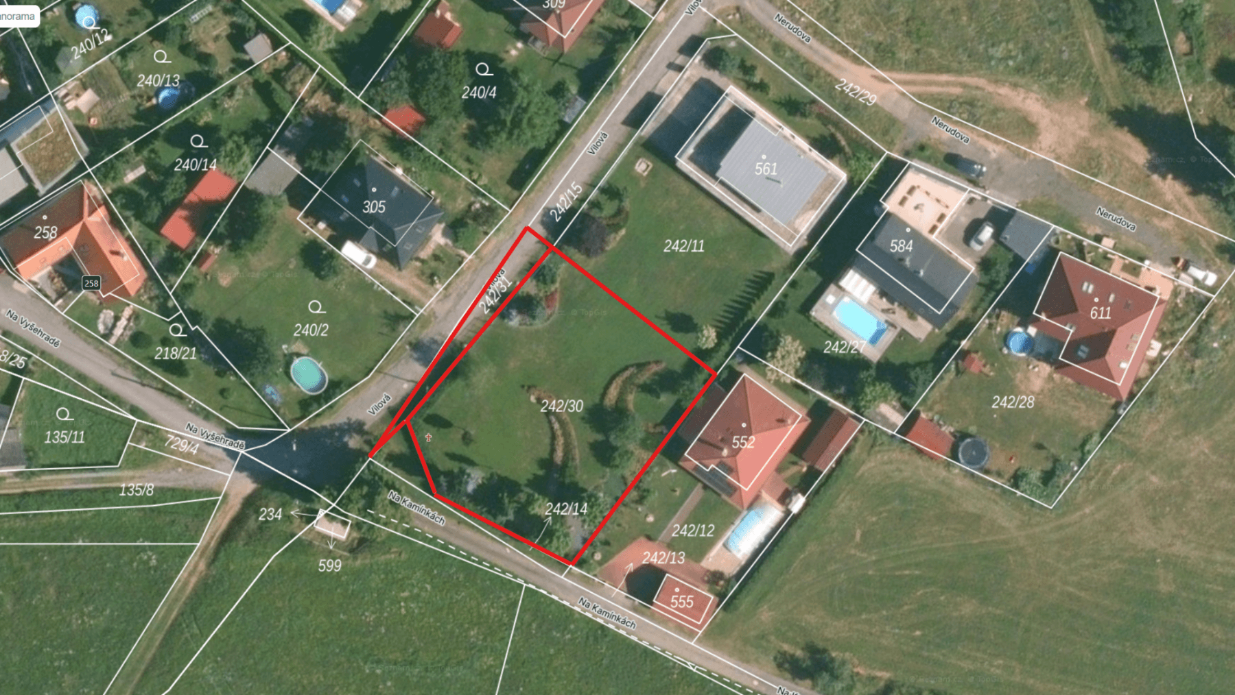 Predaj pozemku 1.101 m², Vilová, Nový Knín, Středočeský kraj Predaj pozemku 1.101 m², Vilová, Nový Knín, Středočeský kraj