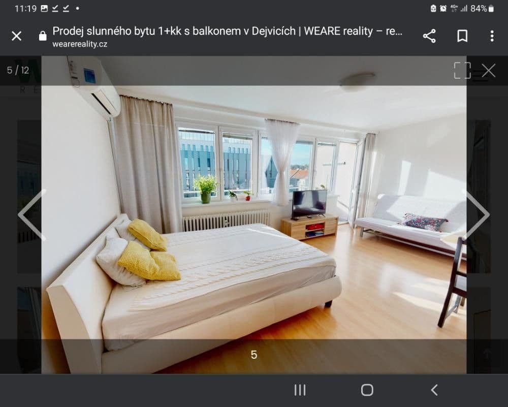 Prenájom bytu 1-izbový 37 m², Banskobystrická, Praha, Praha Prenájom bytu 1-izbový 37 m², Banskobystrická, Praha, Praha