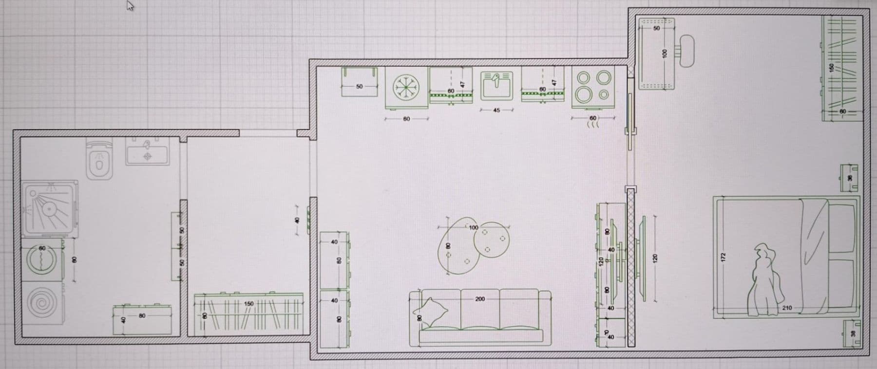 Predaj bytu 2-izbový 49 m², Mladých Běchovic, Praha, Praha Predaj bytu 2-izbový 49 m², Mladých Běchovic, Praha, Praha