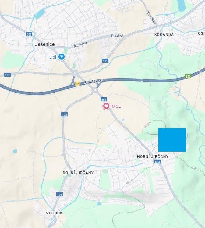 Predaj pozemku 900 m², Jesenice, Středočeský kraj Predaj pozemku 900 m², Jesenice, Středočeský kraj