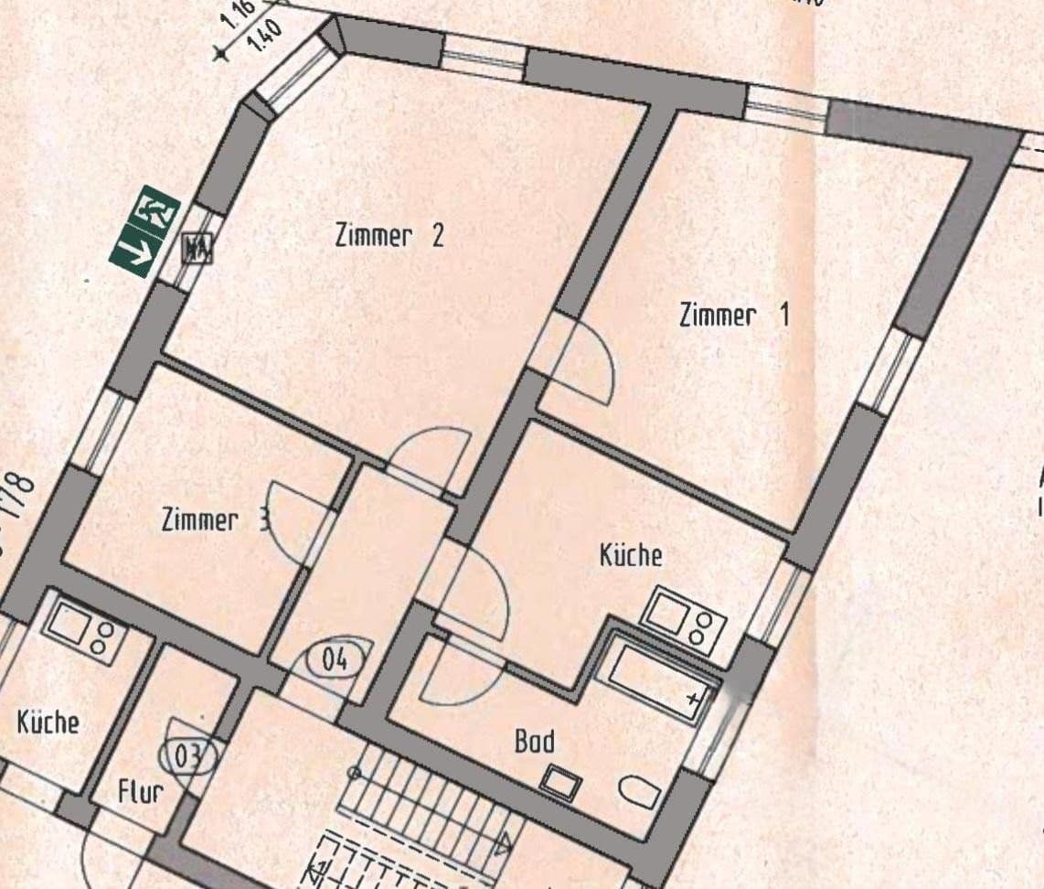 Prenájom bytu 3-izbový 85 m², Kölnstraße 176, Brühl, Severné Porýnie - Westfálsko Prenájom bytu 3-izbový 85 m², Kölnstraße 176, Brühl, Severné Porýnie - Westfálsko