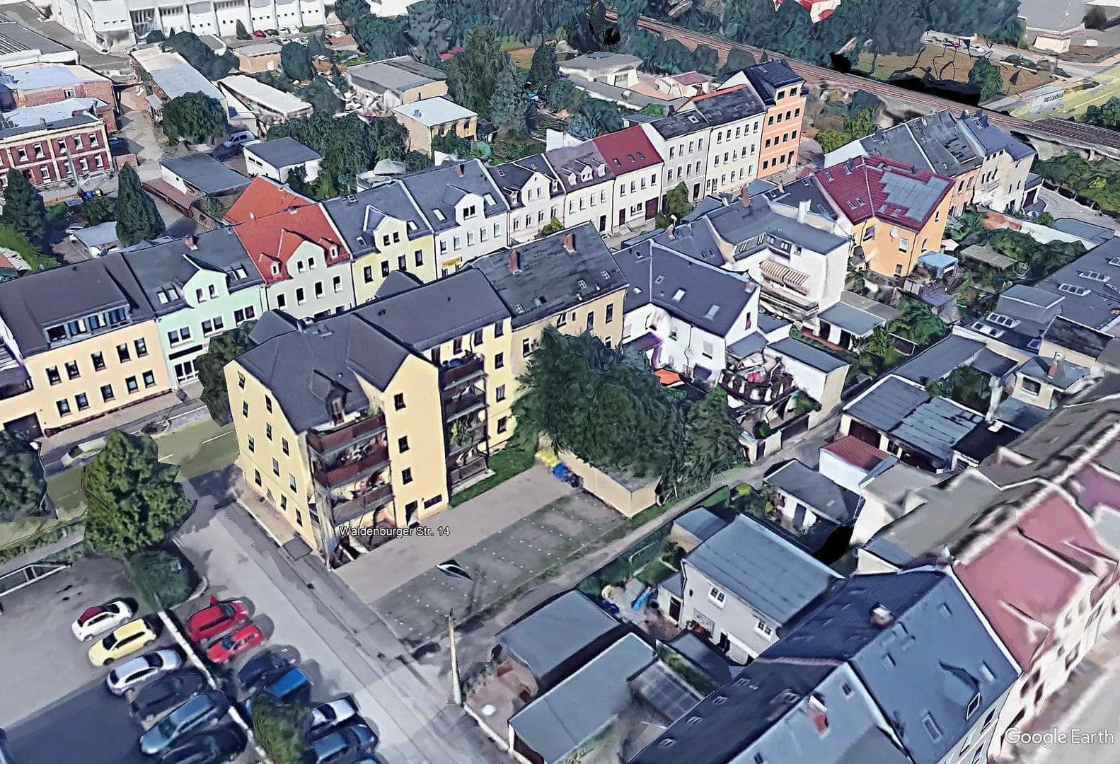 Prenájom bytu 2-izbový 75 m², Waldenburger Straße 14, Glauchau, Sasko Prenájom bytu 2-izbový 75 m², Waldenburger Straße 14, Glauchau, Sasko