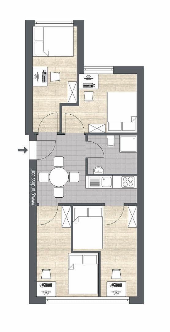 Predaj bytu 4-izbový 51 m², Köln, Severné Porýnie - Westfálsko Predaj bytu 4-izbový 51 m², Köln, Severné Porýnie - Westfálsko