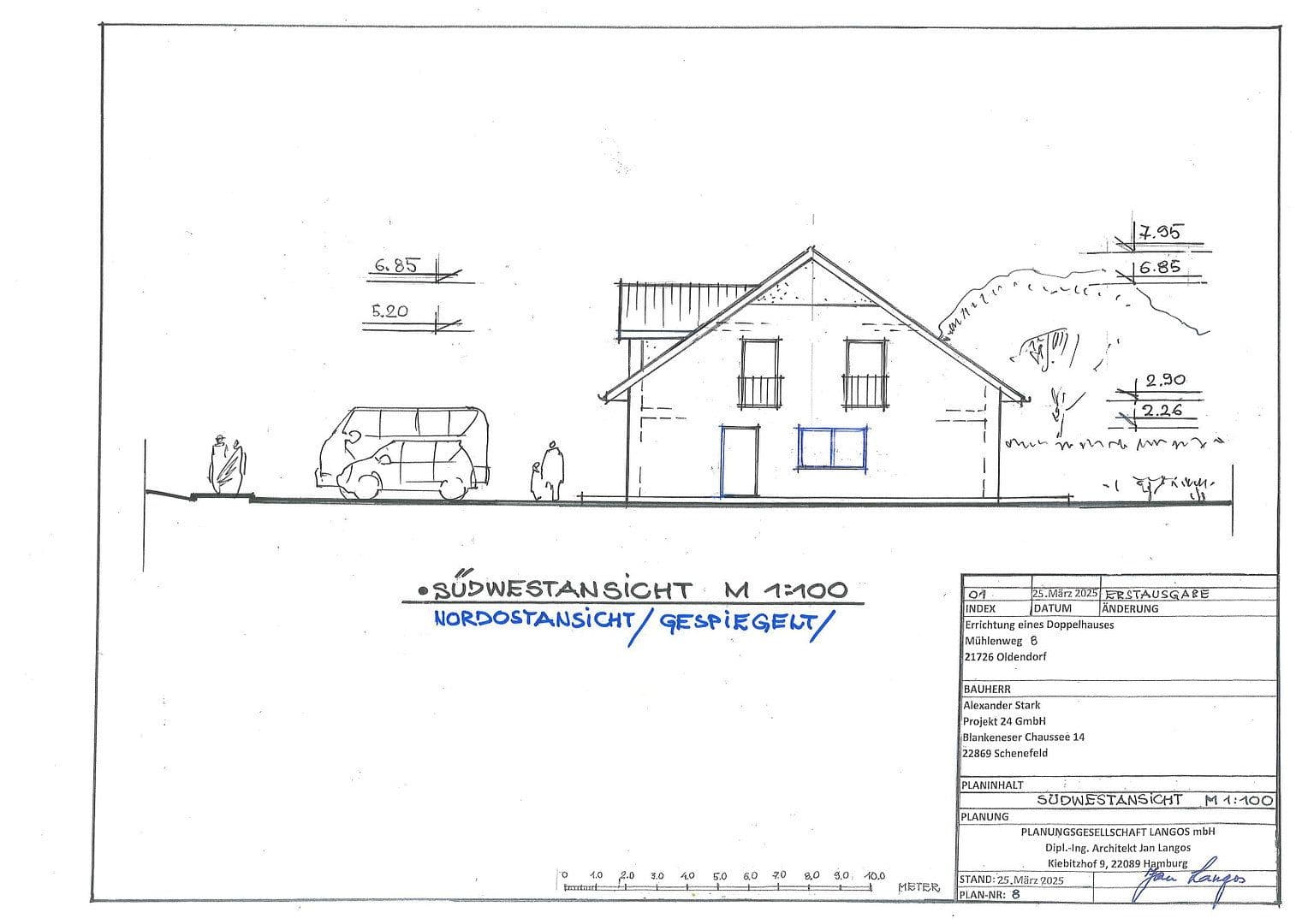 Predaj domu 114 m², pozemek 375 m², Oldendorf, Dolné Sasko Predaj domu 114 m², pozemek 375 m², Oldendorf, Dolné Sasko