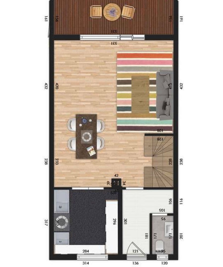 Predaj domu 125 m², pozemek 171 m², Mannheim, Bádensko-Wurttembersko Predaj domu 125 m², pozemek 171 m², Mannheim, Bádensko-Wurttembersko