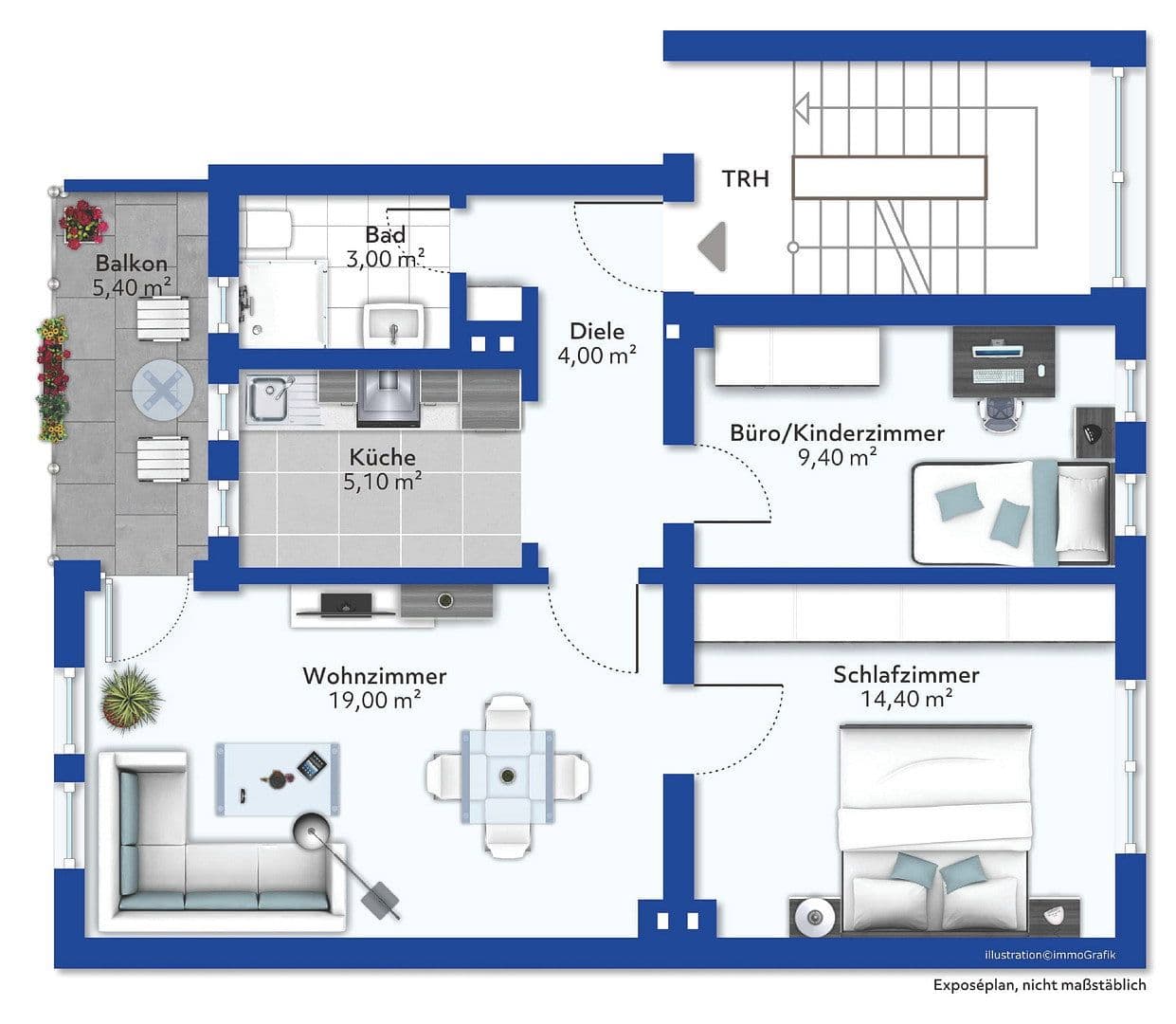 Prenájom bytu 3-izbový 60 m², Leibnizstraße 40, Mönchengladbach, Severné Porýnie - Westfálsko Prenájom bytu 3-izbový 60 m², Leibnizstraße 40, Mönchengladbach, Severné Porýnie - Westfálsko
