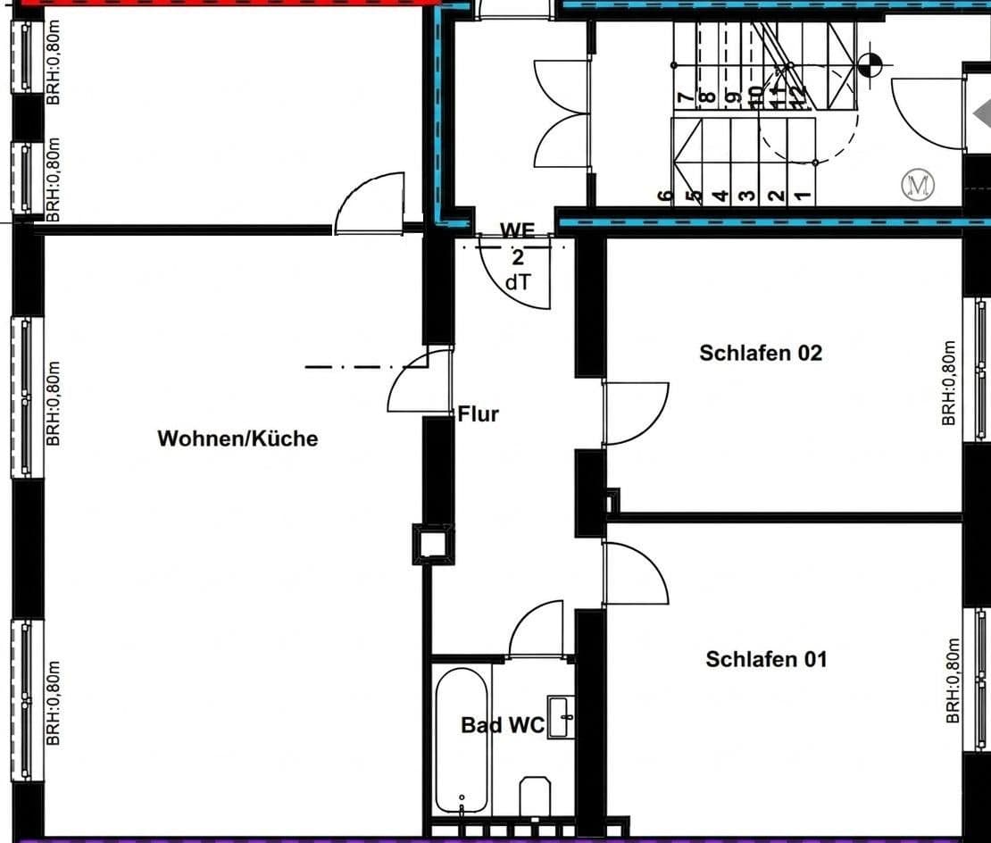 Prenájom bytu 4-izbový 95 m², Dortmund, Severné Porýnie - Westfálsko Prenájom bytu 4-izbový 95 m², Dortmund, Severné Porýnie - Westfálsko