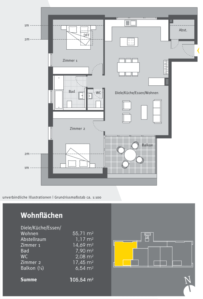 Predaj bytu 3-izbový 106 m², Lange Straße 27, Steißlingen, Bádensko-Wurttembersko Predaj bytu 3-izbový 106 m², Lange Straße 27, Steißlingen, Bádensko-Wurttembersko