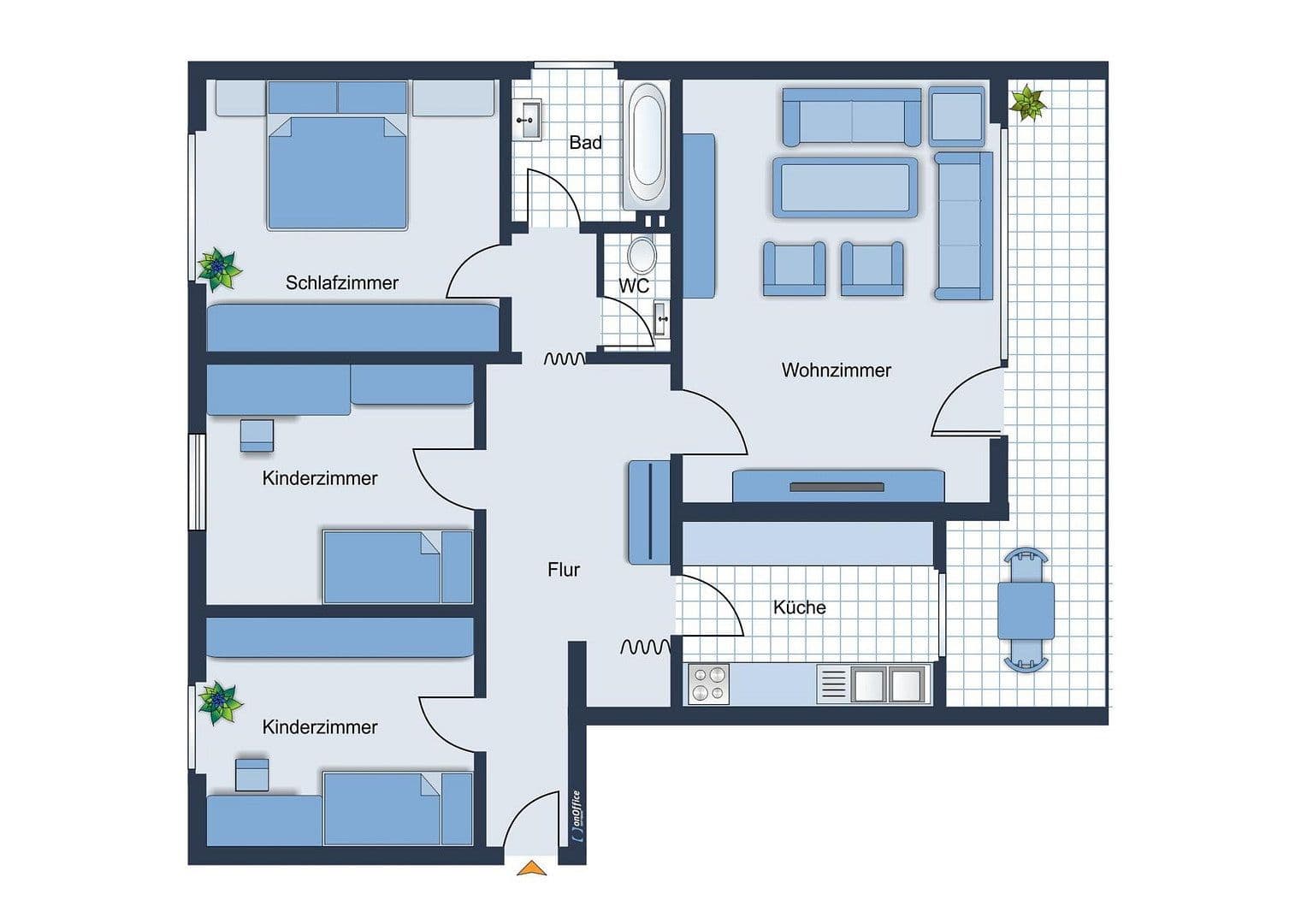 Predaj bytu 4-izbový 94 m², Nürnberg, Bavorsko Predaj bytu 4-izbový 94 m², Nürnberg, Bavorsko