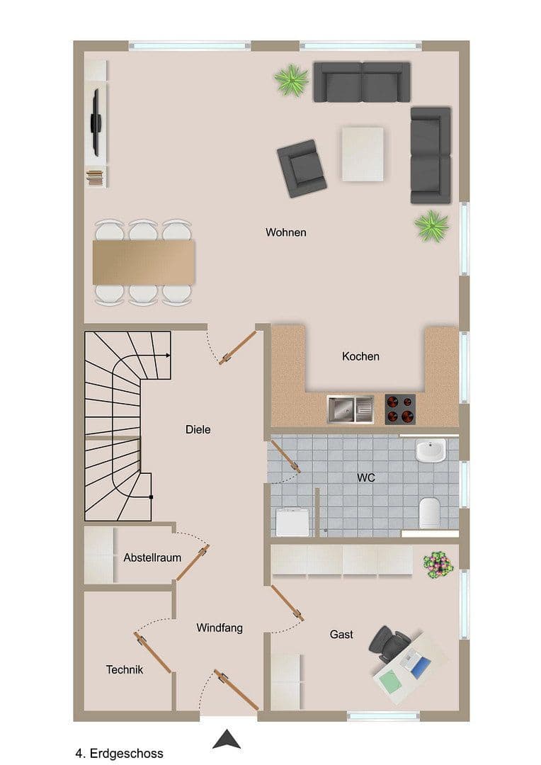 Predaj domu 175 m², pozemek 260 m², Brunnthal, Bavorsko Predaj domu 175 m², pozemek 260 m², Brunnthal, Bavorsko
