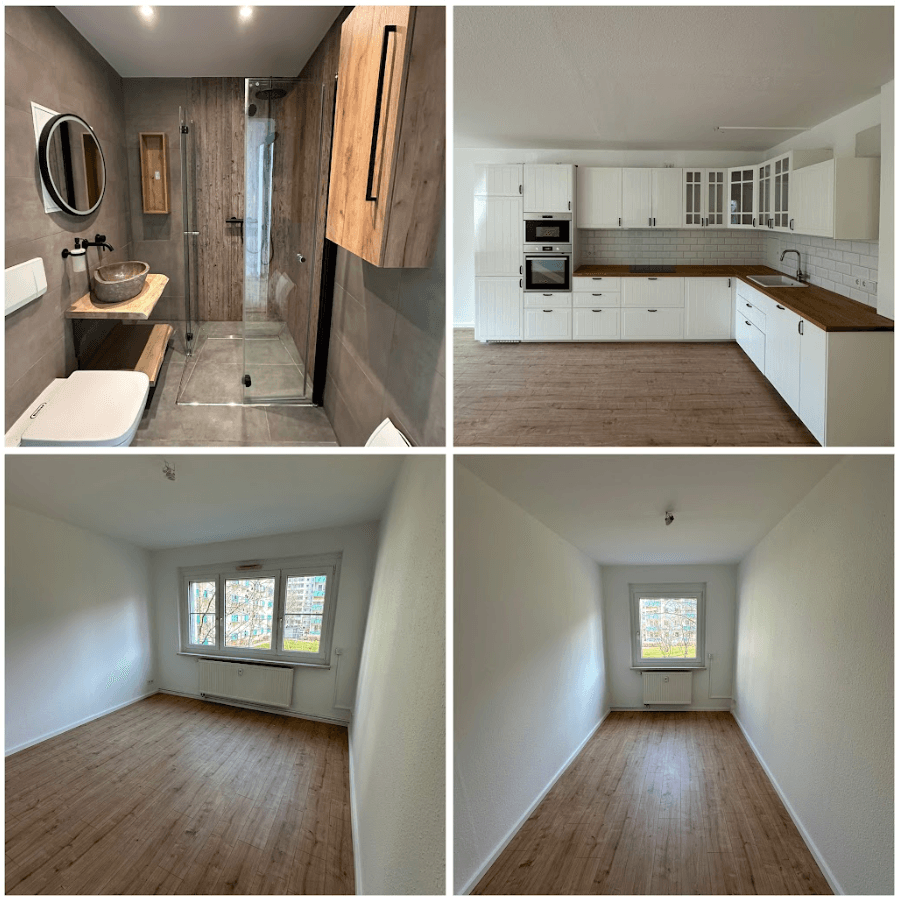 Prenájom bytu 3-izbový 68 m², Faleska-Meinig-Straße 108, Chemnitz, Sasko Prenájom bytu 3-izbový 68 m², Faleska-Meinig-Straße 108, Chemnitz, Sasko