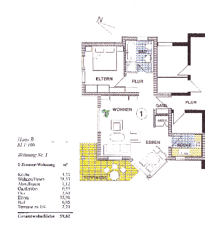 Prenájom bytu 2-izbový 60 m², Feldstr. 1c, Gerstungen, Durínsko Prenájom bytu 2-izbový 60 m², Feldstr. 1c, Gerstungen, Durínsko