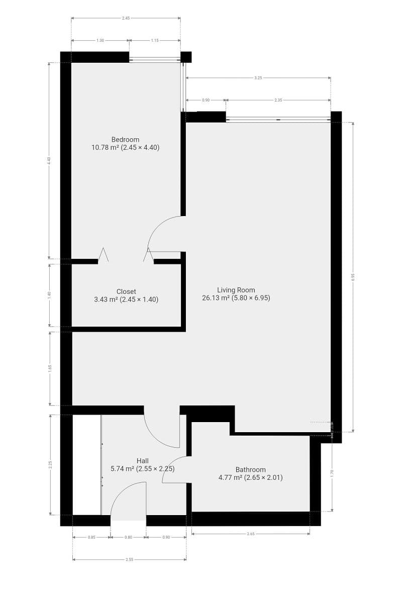 Prenájom bytu 2-izbový 52 m², Lukášova, Praha, Praha Prenájom bytu 2-izbový 52 m², Lukášova, Praha, Praha