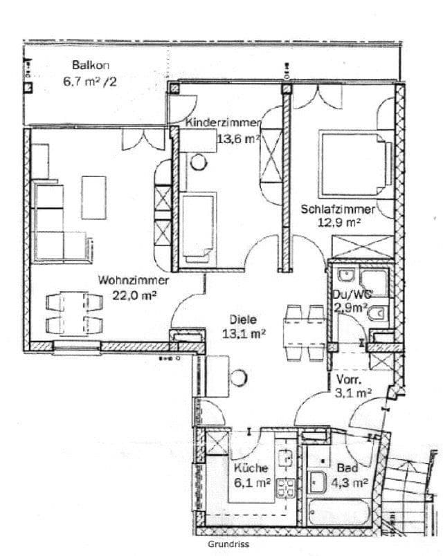 Prenájom bytu 3-izbový 85 m², Preziosastraße 5a, München, Bavorsko Prenájom bytu 3-izbový 85 m², Preziosastraße 5a, München, Bavorsko
